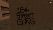 Real LA Gang Graffiti Spray Can Tags